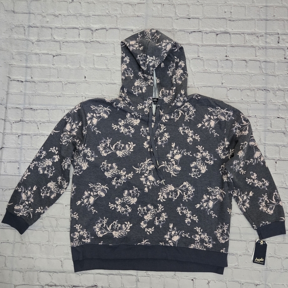 Angels Forever Young Pullover Floral Hoodie NWT Size:1X - Picture 1 of 9